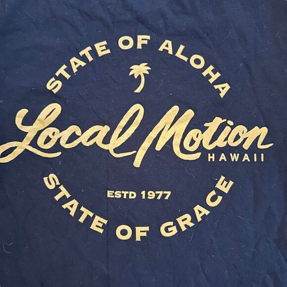 Local Motion ~ Black Short Sleeved Tee ~ size Small - Picture 4 of 7